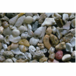 Beautiful Pebbles from Waialua, Oahu Sands, Hawaii Acrylic Cut Outs