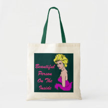 Beautiful Person On The Inside Canvas Bag