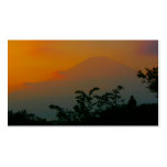 Beautiful Picture of Mt. Fuji in Japan Business Card Template