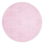 Beautiful Pink floral wedding gift Sticker