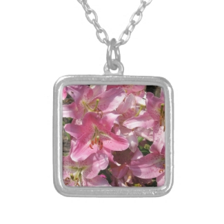 Beautiful Pink Lilies