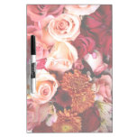 Beautiful Pink Roses Dry Erase Boards
