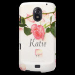 Beautiful pink roses casemate cases