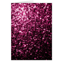 Beautiful Pink sparkles Cards