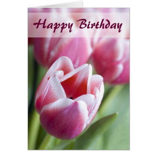 Tulip Birthday Cards | Zazzle