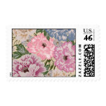 Beautiful Pink Vintage Floral Pattern stamps