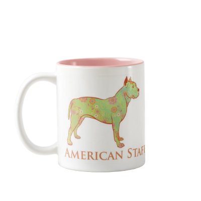 Beautiful Pitbull/Staffy Terrier  Mug by jfarrell12