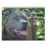 Beautiful Pitbulls 2013 Dog Calendar