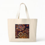 BEAUTIFUL  PLASTIC FLOWERS TOTE BAG