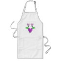 Beautiful Polka Dot Roses Apron