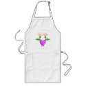 Beautiful Polka Dot Roses Apron
