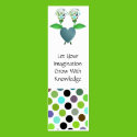 Beautiful Polka Dot Roses Bookmark business cards by polkadotpizazz Beautiful Polka Dot Roses Bookmark business cards