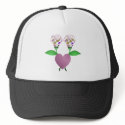 Beautiful Polka Dot Roses Hat