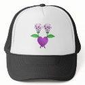 Beautiful Polka Dot Roses Hat