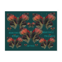 BEAUTIFUL! Post Card postcards by zazzitup BEAUTIFUL! Post Card postcards