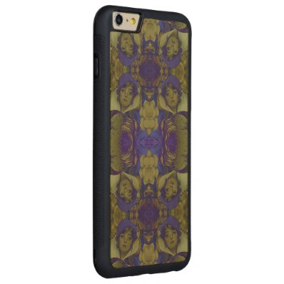 Beautiful Psychedelic Vintage Woman Carved® Maple iPhone 6 Plus Bumper