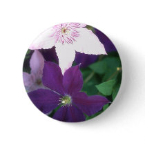 Beautiful Purple Flowers buttons
