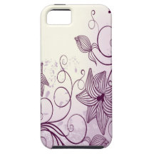 Beautiful Purple Flowers iPhone 5 Covers