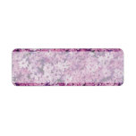 Beautiful Purple Phlox Flower Labels