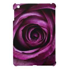 Beautiful Purple Rose Flower Petals Girly Gifts iPad Mini Cases