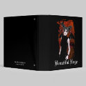Beautiful Rage Gothic Vampire Art Binder