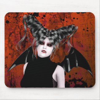 Beautiful Rage Gothic Vampire Art Mousepad mousepad