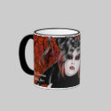 Beautiful Rage Gothic Vampire Art Mug