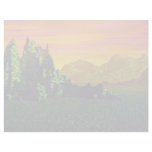 Beautiful Rainforest sunset Letterhead Design