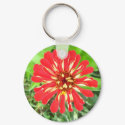 Beautiful red flower keychain by laly_sb Beautiful red flower keychain