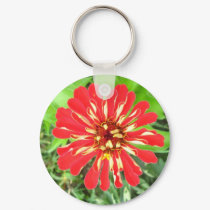 Beautiful red flower keychain by laly_sb Beautiful red flower keychain