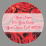 Beautiful red roses Address Labels
