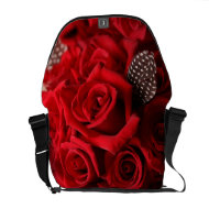 Beautiful Red Roses rickshawmessengerbag