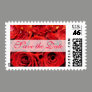 Beautiful Red Roses Save the Date