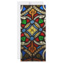 Beautiful Religious Stained Glass Full Color Rack Card