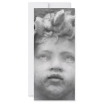 Beautiful Renaissance Child Angel Custom Rack Card