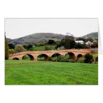 Beautiful Richmond Bridge At Tasmania Card