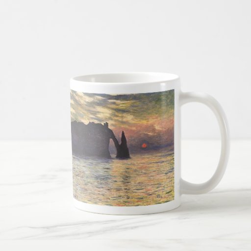 Beautiful Rocky Bay - Monet Coffee Mugs