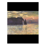 Beautiful Rocky Bay - Monet Postcard