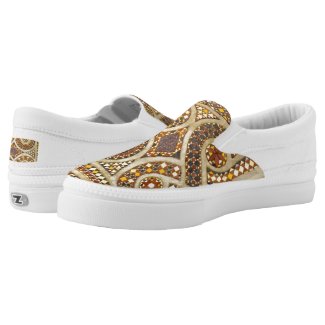 Beautiful Romanesque Mosaic Printed Shoes