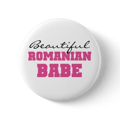 Beautiful Romanian Babe Buttons by world_wide