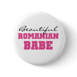 Beautiful Romanian Babe Buttons