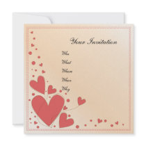 Beautiful romantic invitation by karanta Beautiful romantic invitation