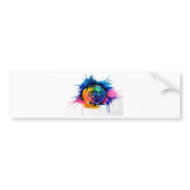 Beautiful rose bumper sticker