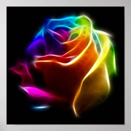 Beautiful Rose of Colors 1 print