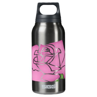 Beautiful Rose Trio Water Bottle-Customizable SIGG Thermo 0.3L Insulated Bottle
