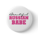 Beautiful Russian Babe buttons by world_wide Beautiful Russian Babe buttons