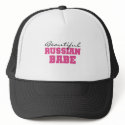 Beautiful Russian Babe hats