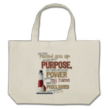 Beautiful Scripture bag Exodus 9:16