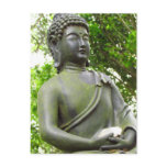 Beautiful Serene Buddha Statue Post Cards