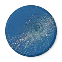 Beautiful Shattered glass Refrigerator Magnet